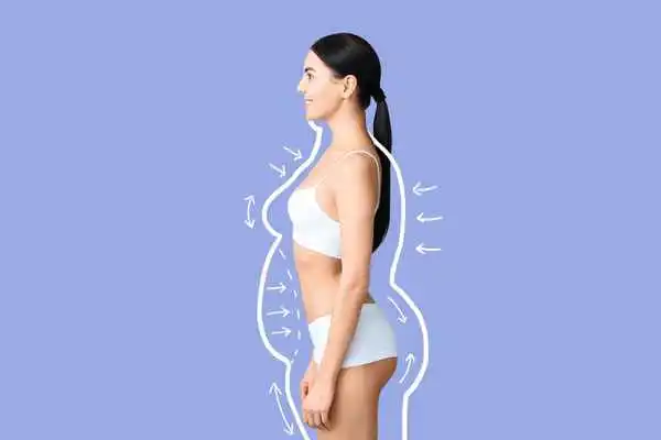image of woman experiencing fat reduction treatment Greater London (Croydon)