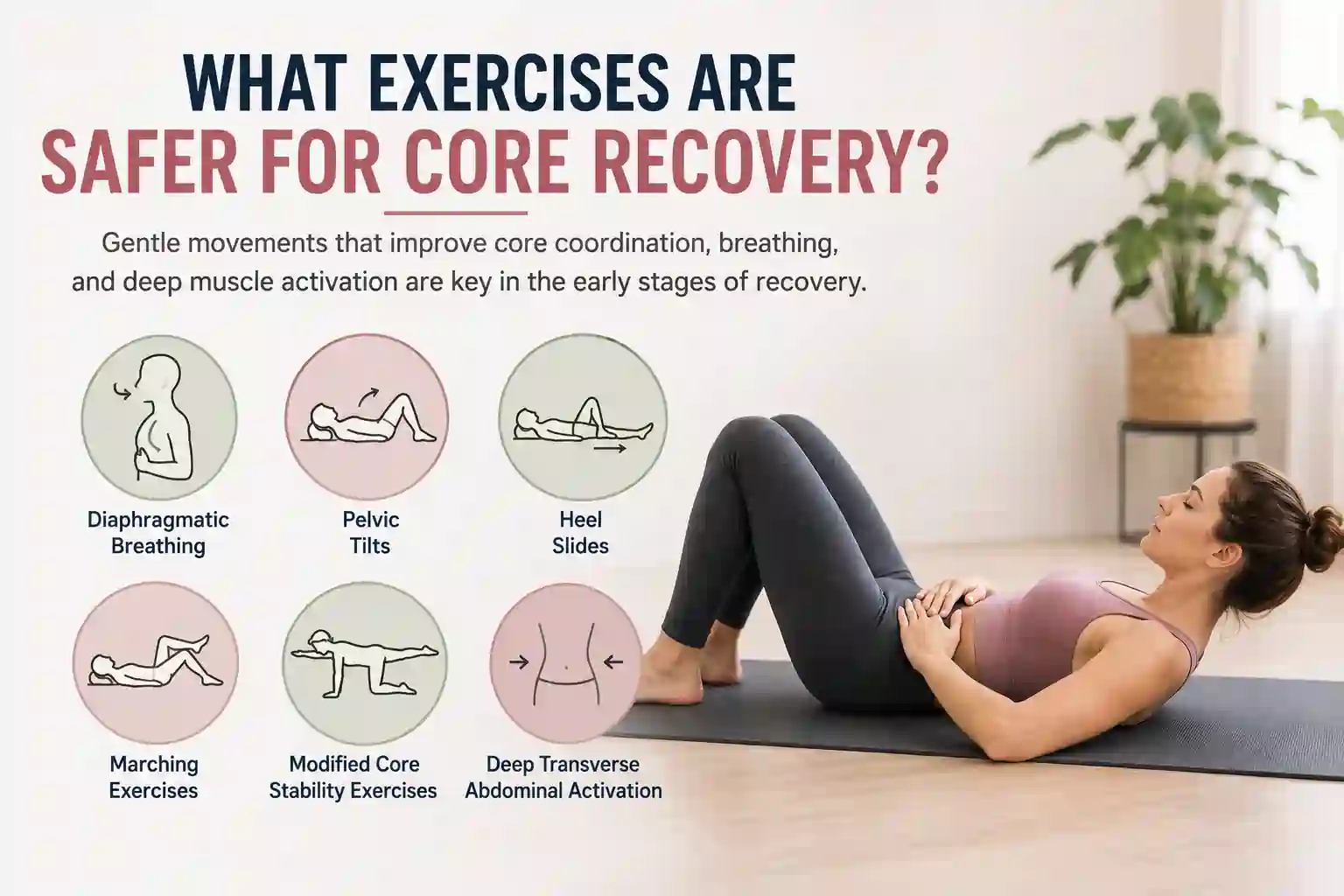 What Exercises Are Safer for Core Recovery Greater London (Croydon)