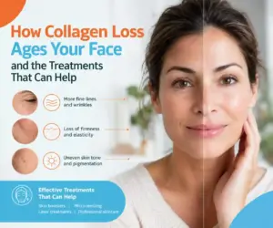How Collagen Loss Ages Your Face